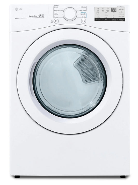 LG Dryer 27" White DLE3400W